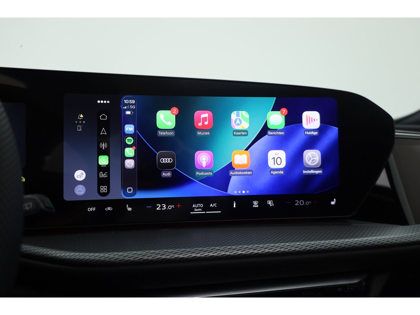 Audi Q5 2.0 TFSI e-hybrid quattro S edition | Dig. Cockpit | Trekhaak | Pano | 360cam | Adapt. Cruise | Memory | Leder | Keyless | Stoelverw. | Apple CarPlay