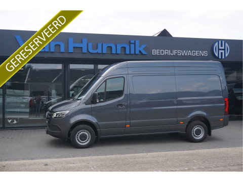Mercedes-Benz Sprinter 317CDI Pro L2H2 BPM VRIJ!! 10.25" Mbux Cam, Gev. Stoel, 3.5T Trekgewicht, LED!! NR. A528*
