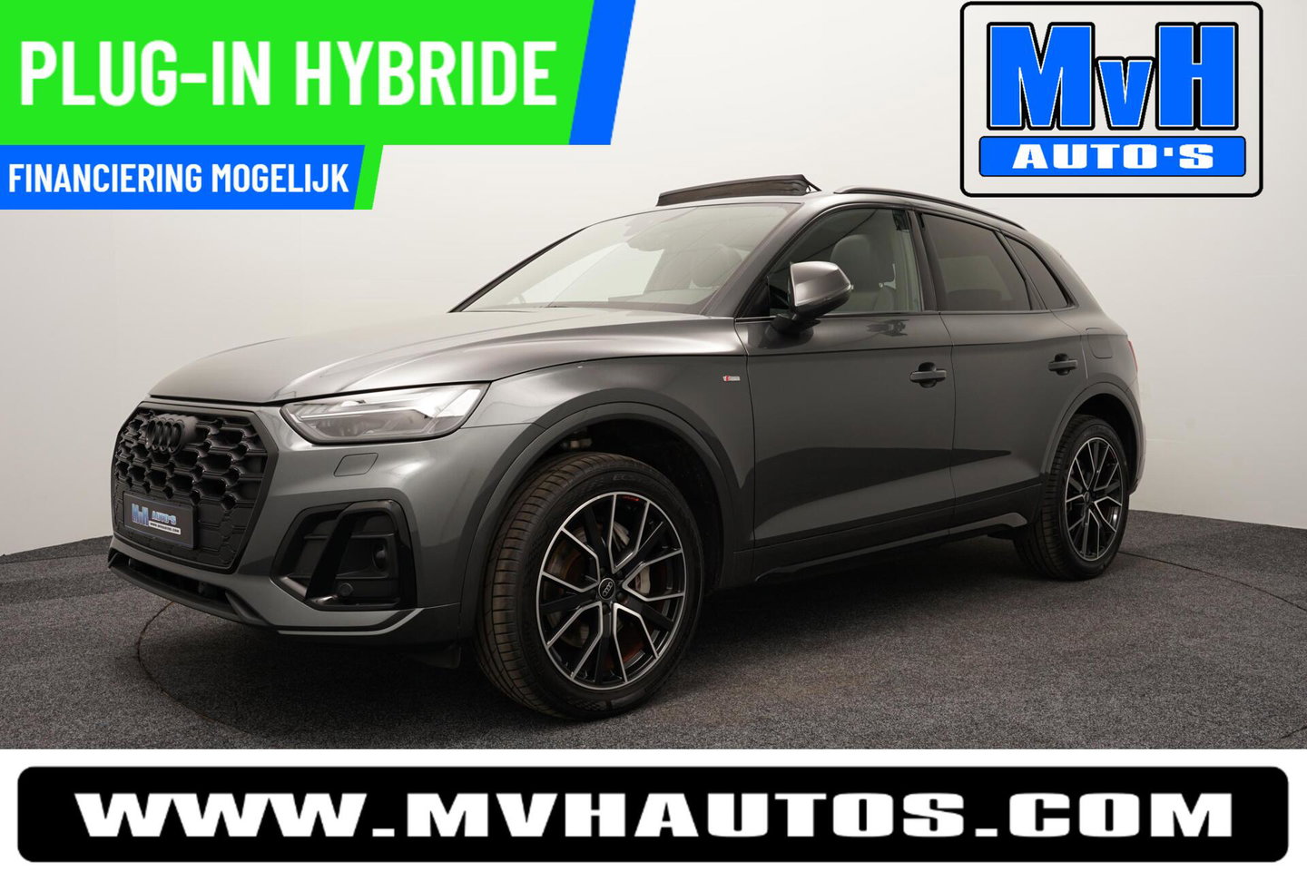 Audi Q5 50 TFSI e S Ed. PHEV|Quattro|300PK|PANO|MATRIX|SOH95%