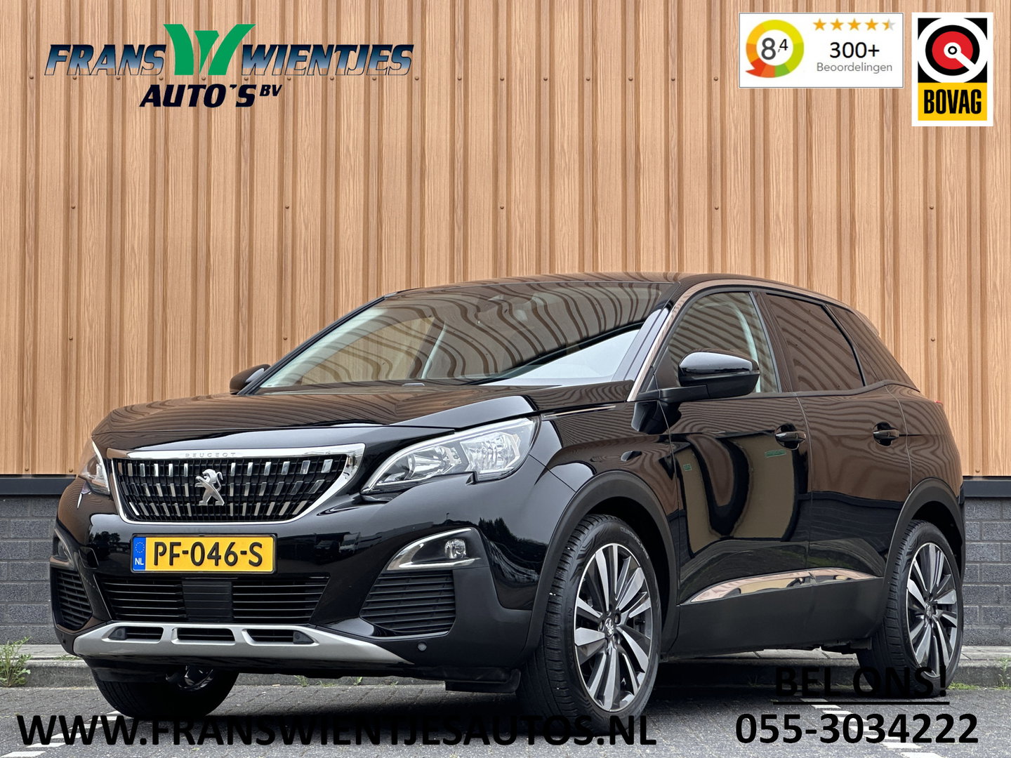 Peugeot 3008 1.2 PureTech Blue Lease Premium | Achteruitrijcamera | Afneembare Trekhaak | Cruise Control | Apple Carplay | Parkeersensoren | Keyless | Android Auto