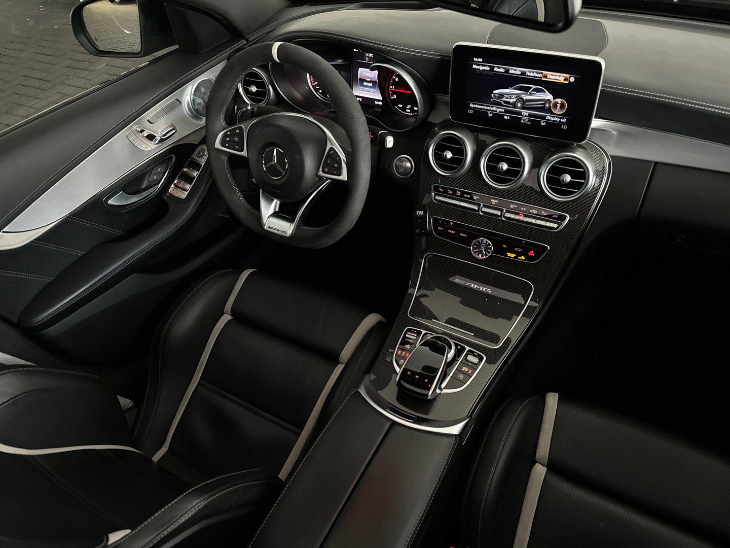 Mercedes-Benz C-Klasse AMG 63 S Pano|Kuip|Ceramic|HuD|360Cam
