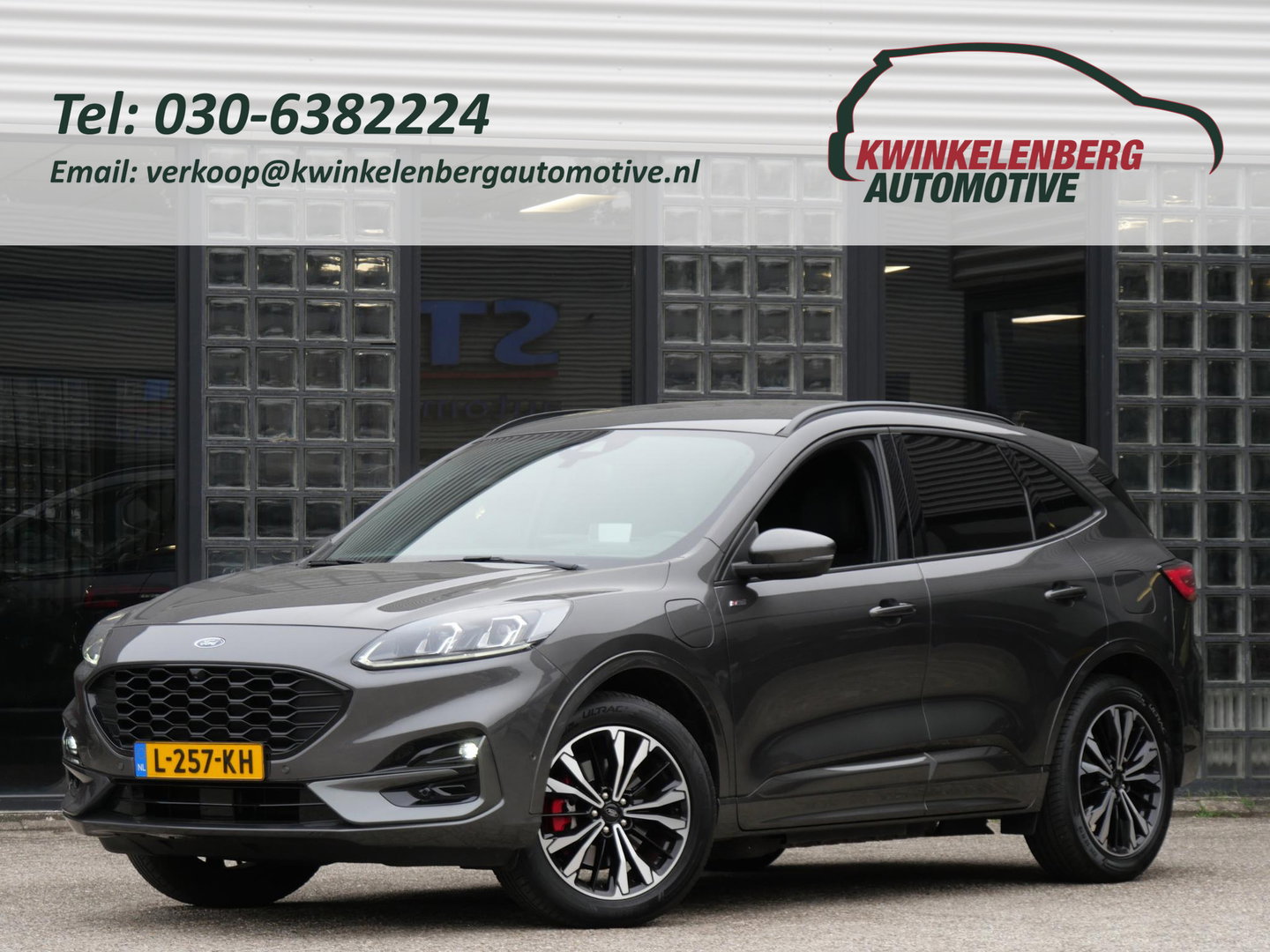 Ford Kuga PHEV ST-LINE X/ DRIVER ASSISTANCE PACK/ WINTER PACK/ DESIGN PACK/ HEAD-UP/ 19INCH VELGEN