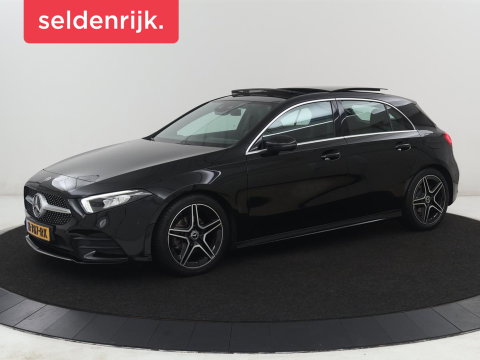 Mercedes-Benz A-Klasse 180 Business Solution AMG | Panoramadak | Carplay | Cruise control | Climate control | DAB+ | Navigatie | Bluetooth | Stoelverwarming | Park assist