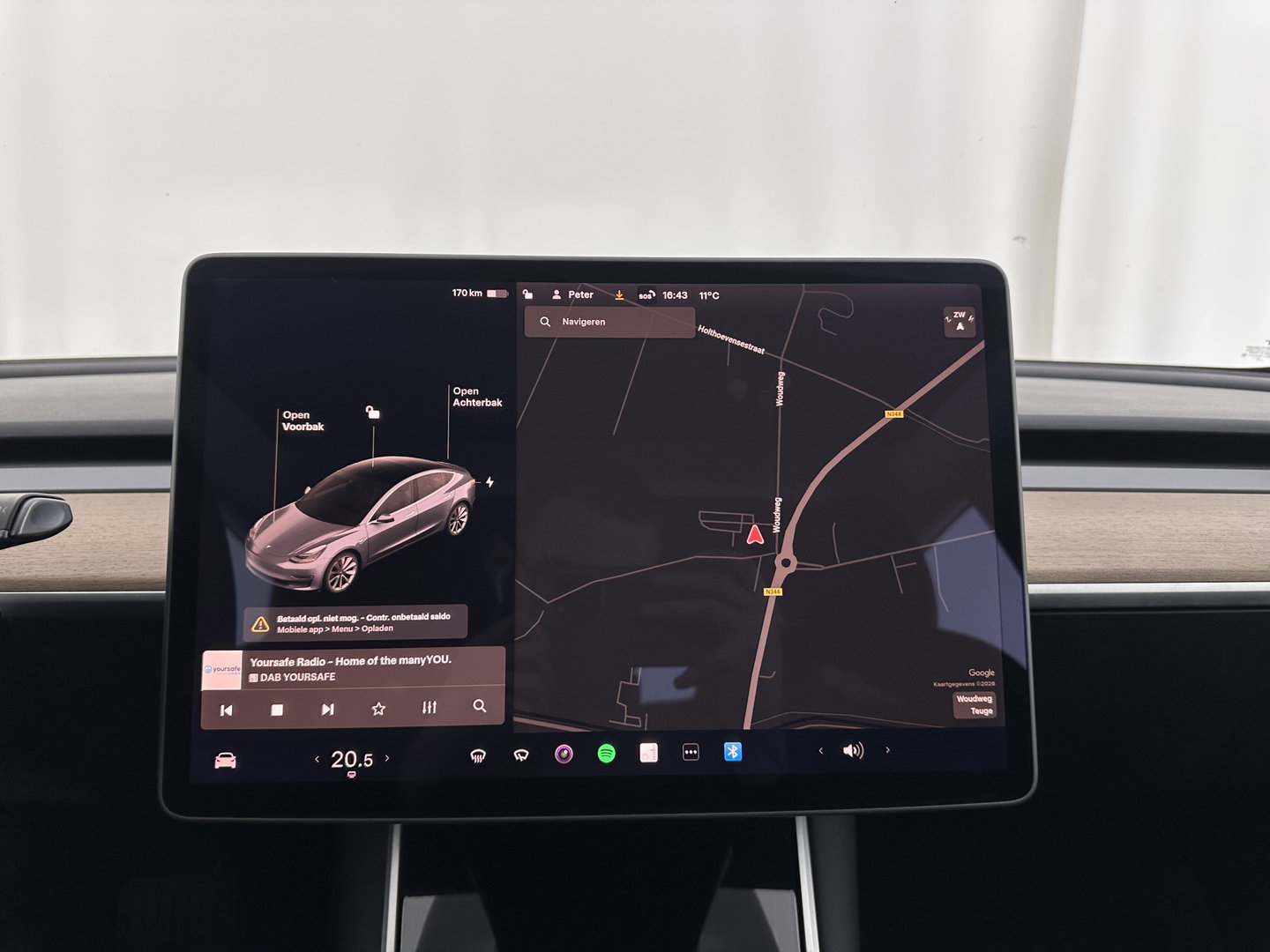 Tesla Model 3 Standard RWD Plus 60 kWh [ 3-Fase-11kW ]{SoH-98%} (INCL-BTW) Aut. *PANO | AUTOPILOT | LEATHER | KEYLESS | FULL-LED | MEMORY-PACK | TOPVIEW | DAB | CARPLAY | DIGI-COCKPIT | LANE-ASSIST | COMFORTSEATS | 19"ALU*