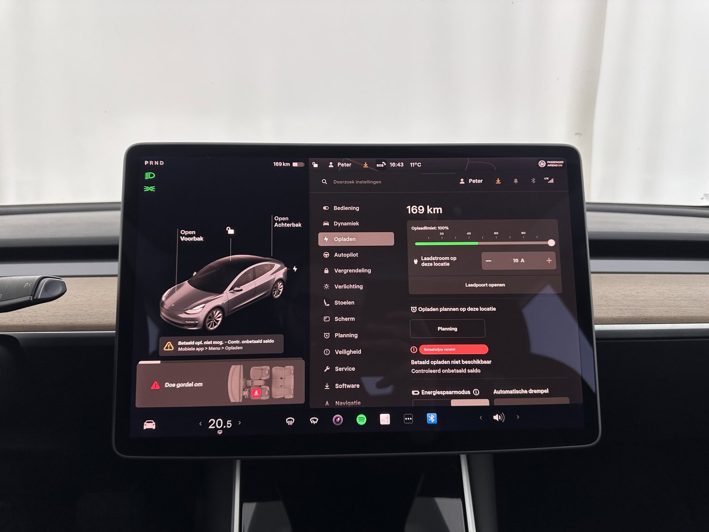 Tesla Model 3 Standard RWD Plus 60 kWh [ 3-Fase-11kW ]{SoH-98%} (INCL-BTW) Aut. *PANO | AUTOPILOT | LEATHER | KEYLESS | FULL-LED | MEMORY-PACK | TOPVIEW | DAB | CARPLAY | DIGI-COCKPIT | LANE-ASSIST | COMFORTSEATS | 19"ALU*