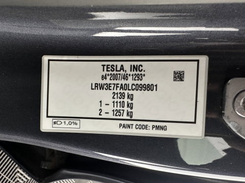 Tesla Model 3 Standard RWD Plus 60 kWh [ 3-Fase-11kW ]{SoH-98%} (INCL-BTW) Aut. *PANO | AUTOPILOT | LEATHER | KEYLESS | FULL-LED | MEMORY-PACK | TOPVIEW | DAB | CARPLAY | DIGI-COCKPIT | LANE-ASSIST | COMFORTSEATS | 19"ALU*