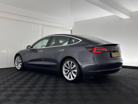 Tesla Model 3 Standard RWD Plus 60 kWh [ 3-Fase-11kW ]{SoH-98%} (INCL-BTW) Aut. *PANO | AUTOPILOT | LEATHER | KEYLESS | FULL-LED | MEMORY-PACK | TOPVIEW | DAB | CARPLAY | DIGI-COCKPIT | LANE-ASSIST | COMFORTSEATS | 19"ALU*