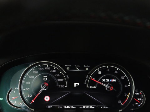 BMW X3 M Competition | Panoramadak | Head-Up | 360 Camera | Adaptive cruise | Leder | Achterbankverwarming | Carplay | Trekhaak | Sfeerverlichting | Harman/Kardon | Navigatie | Keyless | M Sportstoelen | 21'' velgen | Adaptief LED