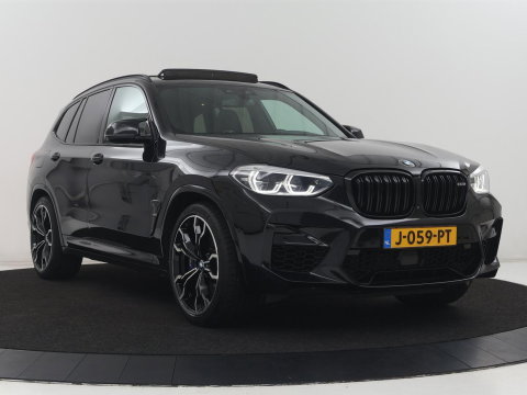 BMW X3 M Competition | Panoramadak | Head-Up | 360 Camera | Adaptive cruise | Leder | Achterbankverwarming | Carplay | Trekhaak | Sfeerverlichting | Harman/Kardon | Navigatie | Keyless | M Sportstoelen | 21'' velgen | Adaptief LED