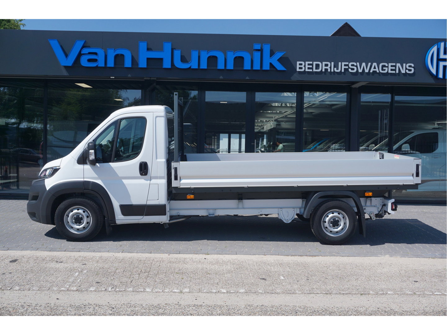 Fiat Ducato 35 Maxi 2.2 180PK Open laadbak L3 BPM VRIJ!! Android A/Apple CP, Climate, Cruise, Trekhaak!! NR. 612