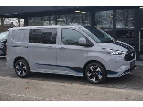 Ford Transit Custom 320S 2.5 PHEV Hybride 233PK DC Sport AUT Prijs incl BPM! Navi, ACC, 360° Cam, 19" LM, 2x Schuifdeur!! NR. B01*