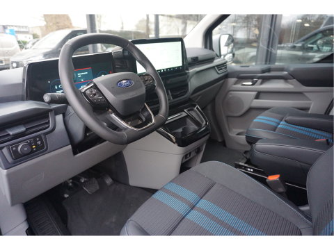 Ford Transit Custom 320S 2.5 PHEV Hybride 233PK DC Sport AUT Prijs incl BPM! Navi, ACC, 360° Cam, 19" LM, 2x Schuifdeur!! NR. B01*
