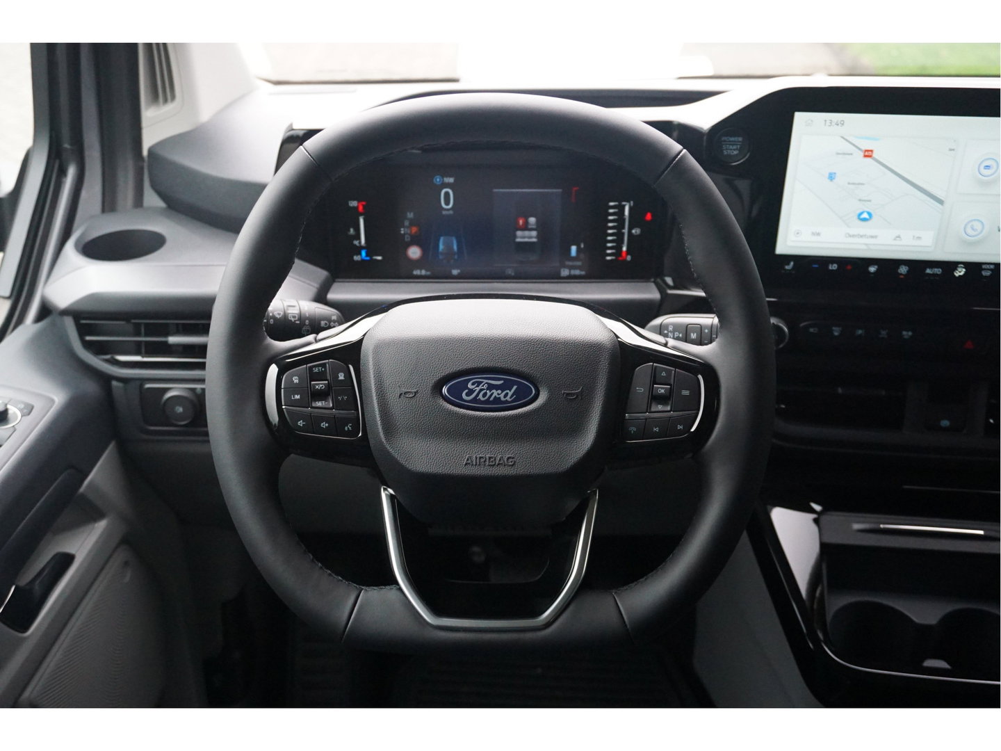 Ford Transit Custom 320S 2.5 PHEV Hybride 233PK DC Sport AUT Prijs incl BPM! Navi, ACC, 360° Cam, 19" LM, 2x Schuifdeur!! NR. B01*