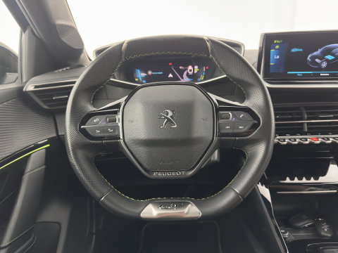 Peugeot e-208 EV GT Pack 50 kWh [3-Fase-11kW] {SoH-94%} (INCL.BTW) *FULL-LED | DIGI-COCKPIT | BLINDSPOT | CAMERA | LEATHER-ALCANTARA | AMBIENTLIGHT | NAVI-FULLMAP | LANE-ASSIST | KEYLESS | DAB | CCS-FASTLOADER | HEATED-SPORTSEATS | 17''ALU*