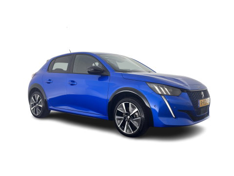 Peugeot e-208 EV GT Pack 50 kWh [3-Fase-11kW] {SoH-94%} (INCL.BTW) *FULL-LED | DIGI-COCKPIT | BLINDSPOT | CAMERA | LEATHER-ALCANTARA | AMBIENTLIGHT | NAVI-FULLMAP | LANE-ASSIST | KEYLESS | DAB | CCS-FASTLOADER | HEATED-SPORTSEATS | 17''ALU*