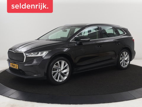 Škoda Enyaq iV 60 | SOH 92.9 % | Half Leder | Camera | Park assist | Cruise control | Carplay | DAB | Sfeerverlichting | Full LED | Climate control | 20''