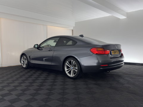 BMW 4 Serie Coupé 420d High Executive Aut. *PANO | LEATHER | XENON | HEATED-SPORTSEATS | NAVI-FULLMAP | PRIVACY-GLASS | ECC | PDC | CRUISE | 18''ALU*