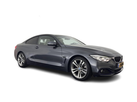 BMW 4 Serie Coupé 420d High Executive Aut. *PANO | LEATHER | XENON | HEATED-SPORTSEATS | NAVI-FULLMAP | PRIVACY-GLASS | ECC | PDC | CRUISE | 18''ALU*