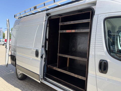Fiat Ducato 35 2.3 MultiJet 16-pk L3H2 Maxi / vaste prijs rijklaar € 15.950 ex btw / euro 6 / bpm vrij / lease vanaf € / dubbele schuifdeur / cruise en climate control / standkachel / imperial