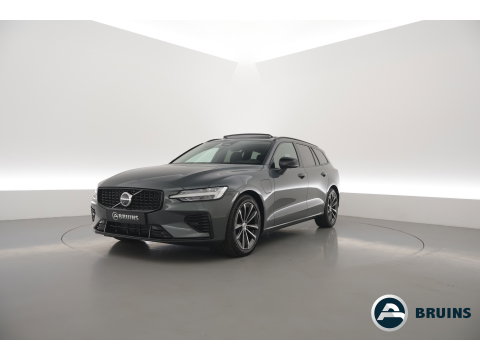 Volvo V60 2.0 T6 Plug-in hybrid AWD Plus Dark | Forest Lake | Pano | Head-Up | Harman Kardon | 360cam | Pilot Assist | Stoel-Stuurverw.