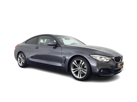 BMW 4 Serie Coupé 420d High Executive Aut. *PANO | LEATHER | XENON | HEATED-SPORTSEATS | NAVI-FULLMAP | PRIVACY-GLASS | ECC | PDC | CRUISE | 18''ALU*