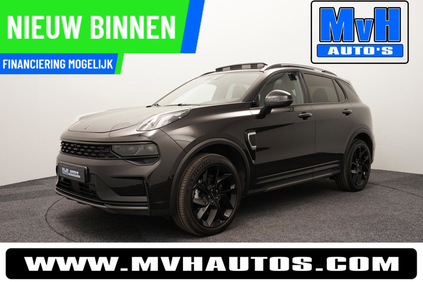 Lynk & Co 01 1.5 PHEV|FULL BL XL|LEER/ALCANT|ZW.HEMEL|SOH96%