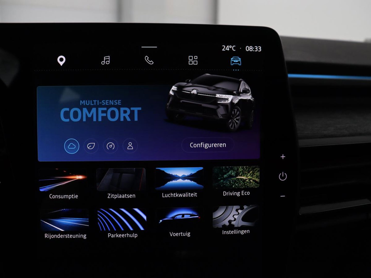 Renault Austral 1.2 mild hybrid advanced 130 techno | Stoelverwarming | Navigatie | Cruise control | Camera | Bluetooth | Carplay | Sfeerverlichting | Climate control | Keyless | Virtual cockpit | Full LED