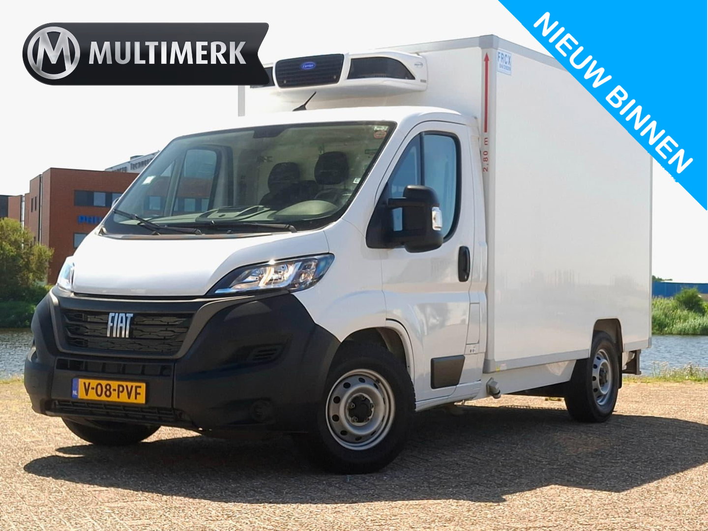 Fiat Ducato KOELWAGEN VRIESWAGEN | CARRIER | DAG EN NACHT KOELING | 1100KG LAADVERMOGEN