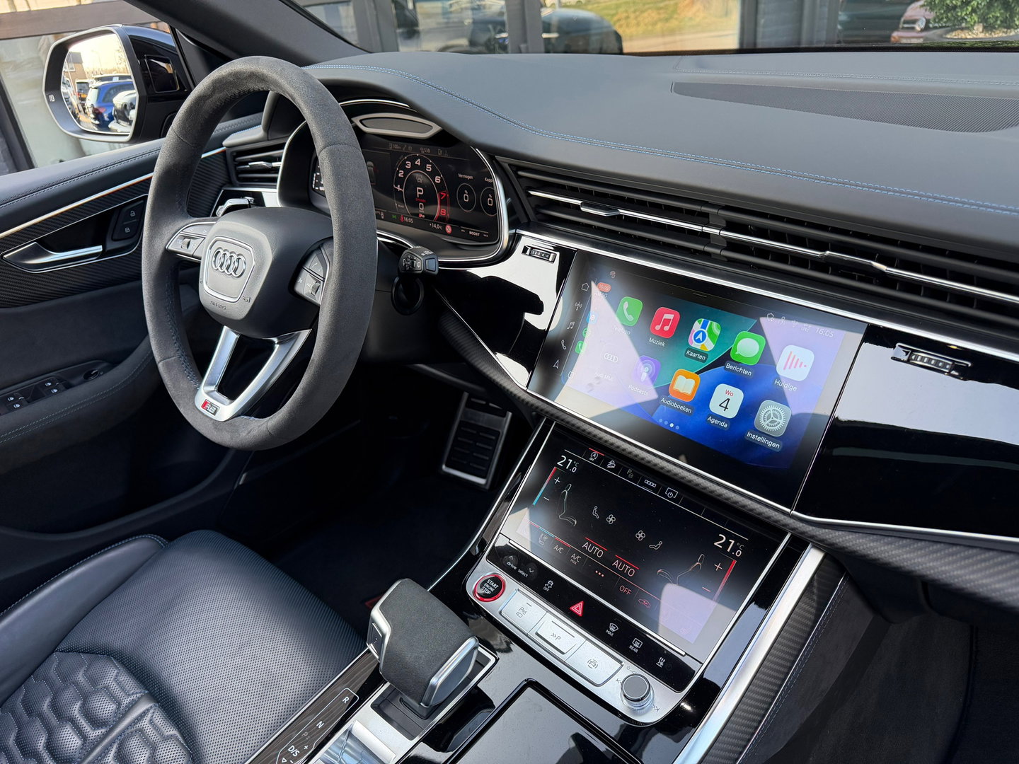 Audi RS Q8 4.0 TFSI RS Q8 quattro Performance Keramisch|Massage|B&O|Memory|640PK|Carbon|BTW