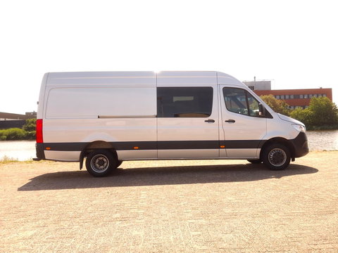 Mercedes-Benz Sprinter 519 V6 3.0 CDI L4H2 190PK DC | DUBBELCABINE | Laadruimte 4,4M | Dubbellucht