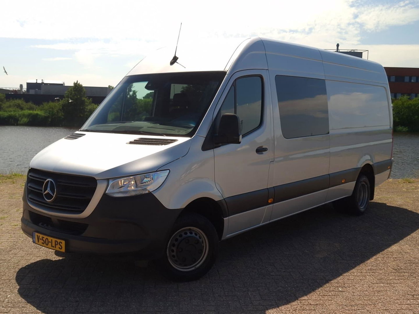 Mercedes-Benz Sprinter 519 V6 3.0 CDI L4H2 190PK DC | DUBBELCABINE | Laadruimte 4,4M | Dubbellucht