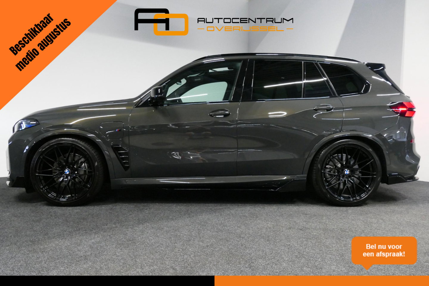 BMW X5 xDrive50e M Sport / M Bodykit / Achterasbesturing / Panoramadak / Elektr. verstelbare voorstoelen + memory / Softclose / Luchtvering / Elektr. wegklapbare trekhaak / HUD Professional / Harman Kardon Surround Sound / 22'' LMV / Ambienteverlichting / Stoelv