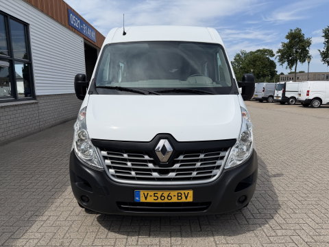 Renault Master T35 2.3 dCi L2H2 DC 6 persoons / vaste prijs rijklaar € 14.950 ex btw / euro 6 / bpm vrij / lease vanaf € 278 / airco / cruise / r-link navigatie / trekhaak 2500 kg  !