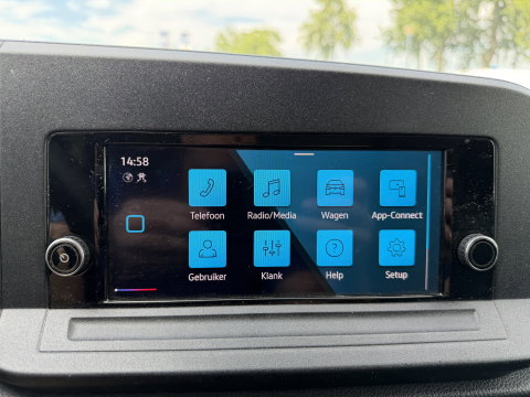 Volkswagen Caddy Cargo 2.0 TDI Economy Business / vaste prijs rijklaar € 14.950 ex btw / lease vanaf € / euro 6 / bpm vrij / cruise en climate control / donker grijs metallic
