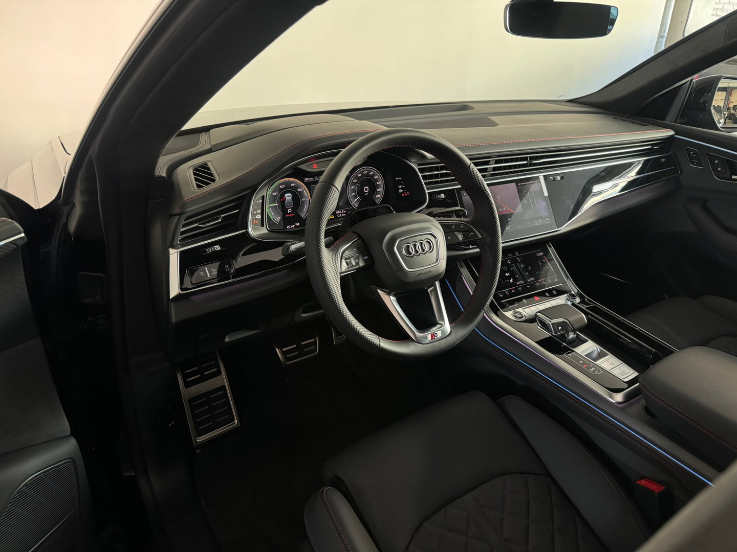 Audi Q8 60 TFSI e quattro S Line Compet Pano|RS Seat|HuD|B&O|VOL