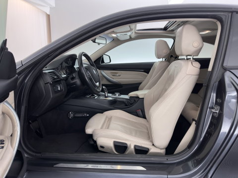 BMW 4 Serie Coupé 420d High Executive Sportline Aut. *PANO | LEATHER | XENON | HEATED-SPORTSEATS | NAVI-FULLMAP | PRIVACY-GLASS | ECC | PDC | CRUISE | 18''ALU*