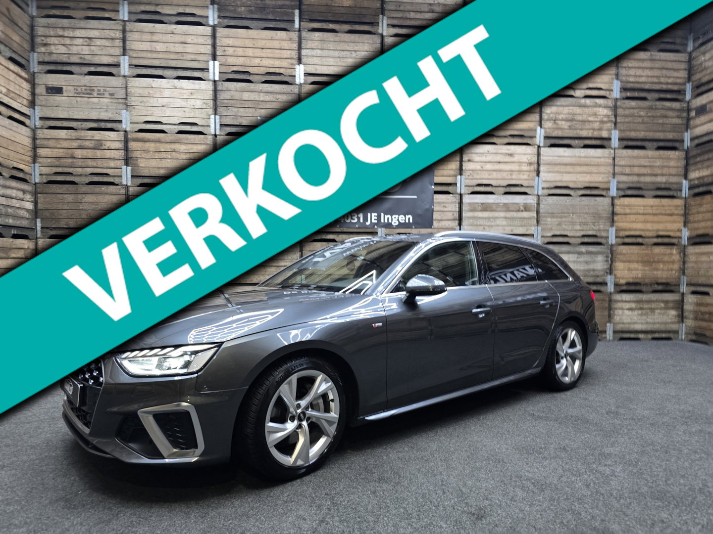 Audi A4 Avant 40 TFSI S edition 3x Sline Navi Clima Led Matrix Trekhaak LM