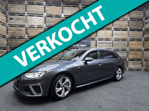 Audi A4 Avant 40 TFSI S edition 3x Sline Navi Clima Led Matrix Trekhaak LM