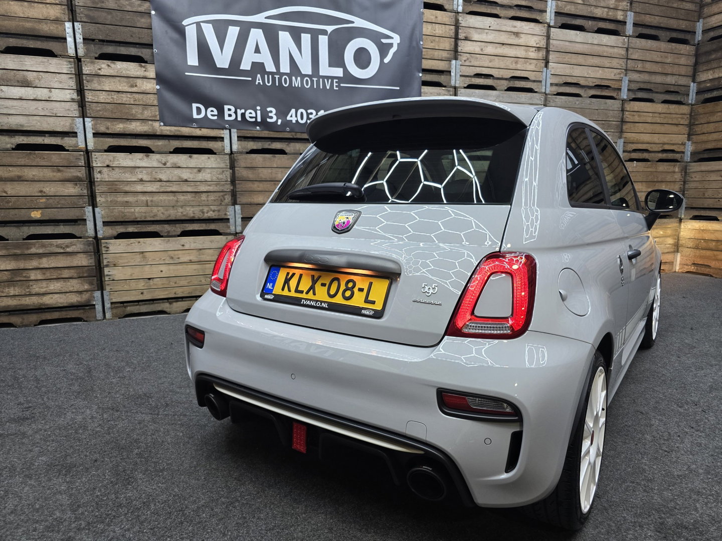 Fiat 500 1.4 T-Jet Abarth Competizione Esseessee 70th Anniversary Carbon 180PK!