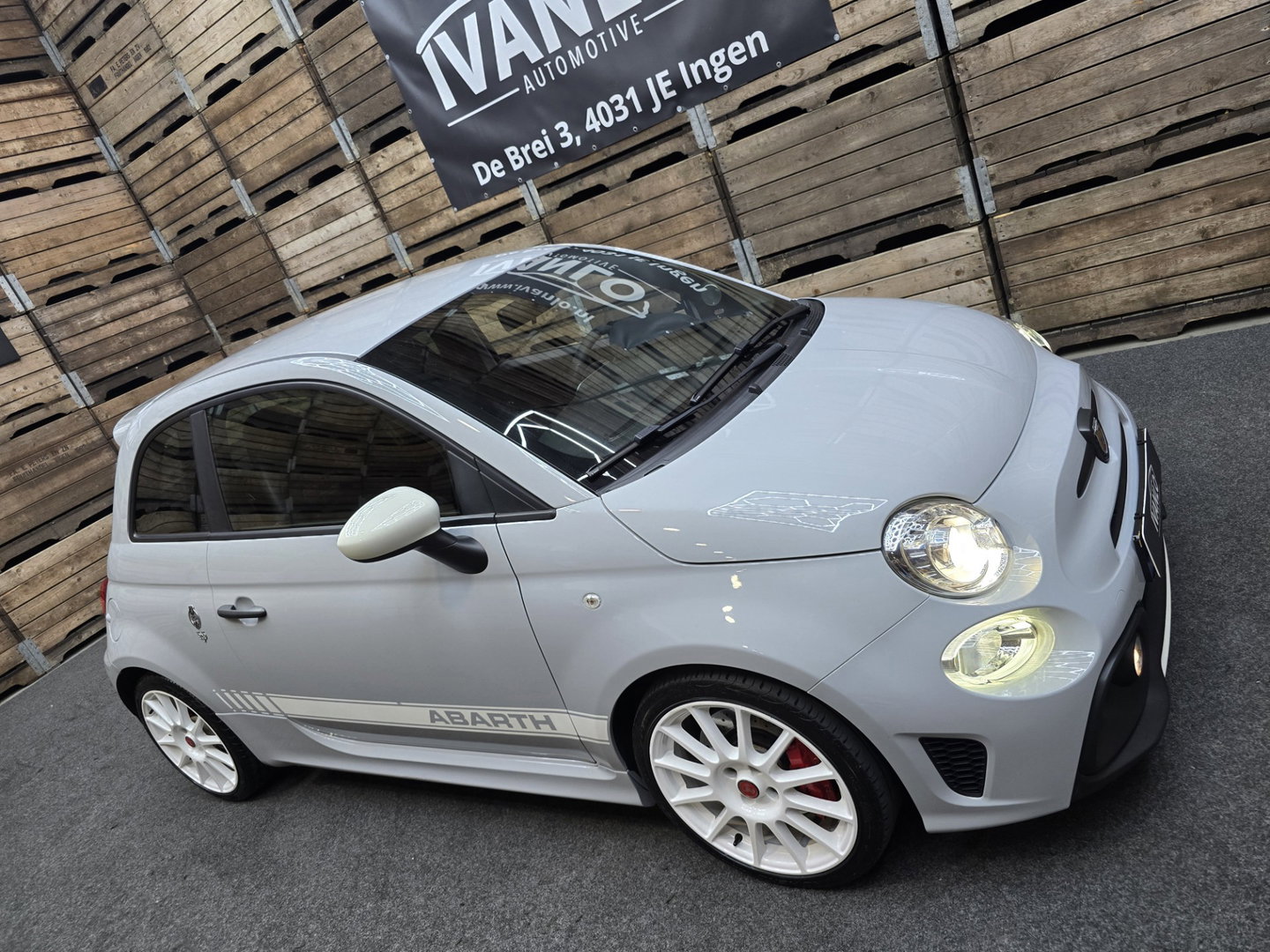 Fiat 500 1.4 T-Jet Abarth Competizione Esseessee 70th Anniversary Carbon 180PK!