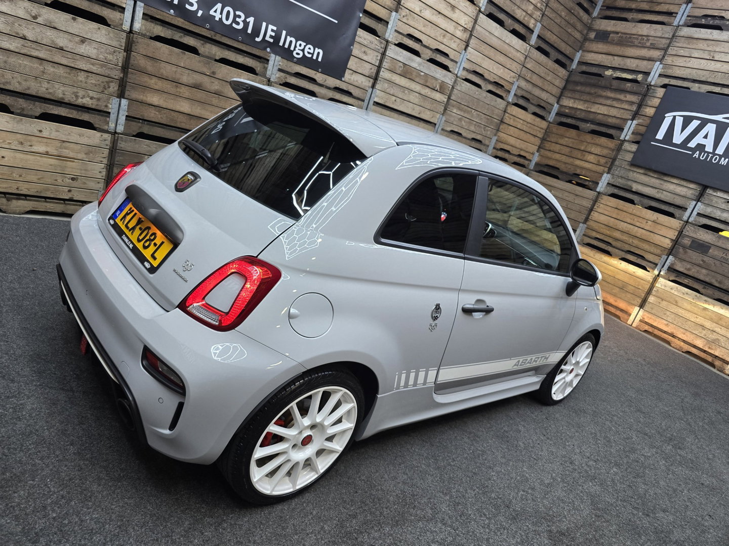 Fiat 500 1.4 T-Jet Abarth Competizione Esseessee 70th Anniversary Carbon 180PK!