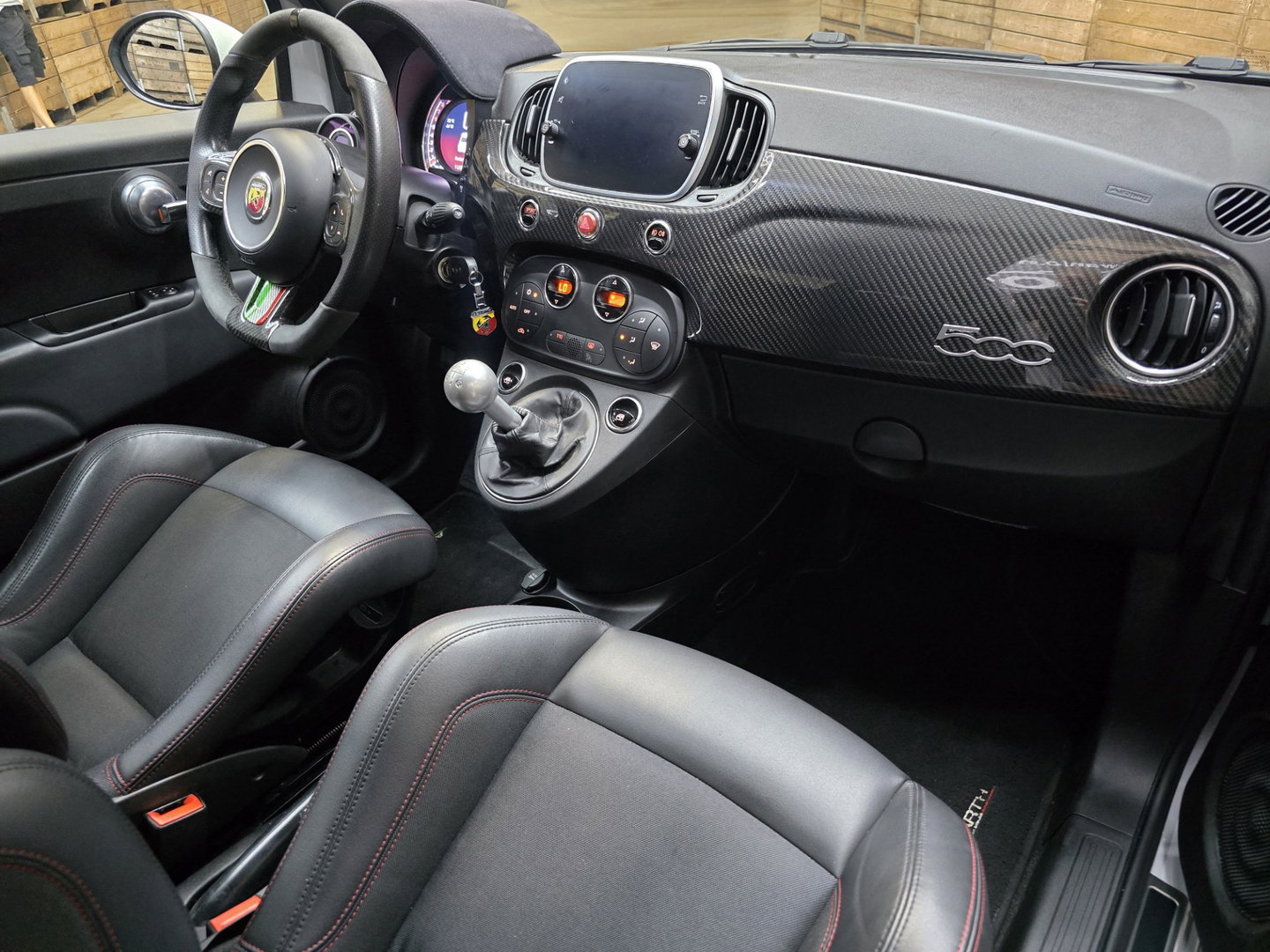 Fiat 500 1.4 T-Jet Abarth Competizione Esseessee 70th Anniversary Carbon 180PK!