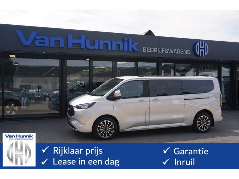 Ford Transit Custom Tourneo 340L 2.5 PHEV 233PK Titanium X PRIJS INCL. BPM Leder, 19" LM, B&O, Pano, Elec. Schuifdeur, Trekhaak!! NR. TR8