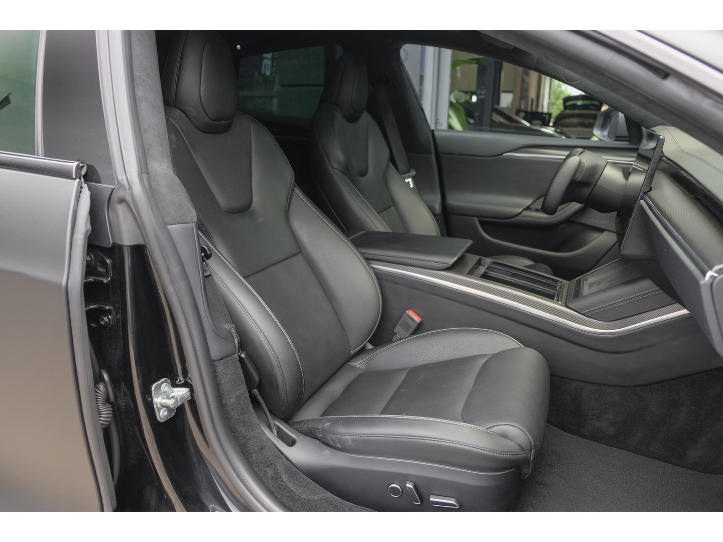 Tesla Model S Plaid + 1020pk Yoke stuur FSD *BTW* Panoramadak Full Self Drive NLauto 21' LMV