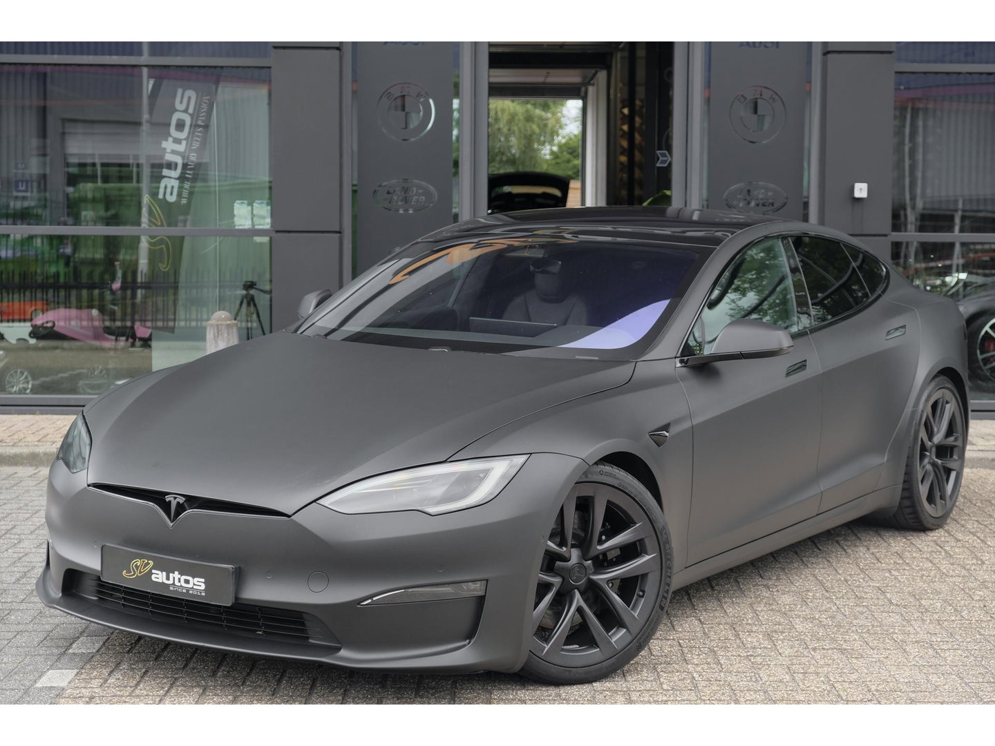 Tesla Model S Plaid + 1020pk Yoke stuur FSD *BTW* Panoramadak Full Self Drive NLauto 21' LMV