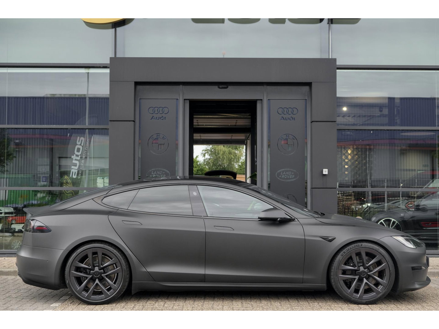 Tesla Model S Plaid + 1020pk Yoke stuur FSD *BTW* Panoramadak Full Self Drive NLauto 21' LMV