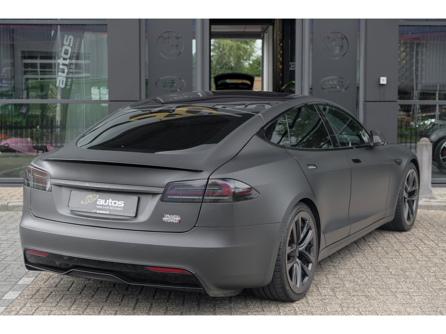Tesla Model S Plaid + 1020pk Yoke stuur FSD *BTW* Panoramadak Full Self Drive NLauto 21' LMV