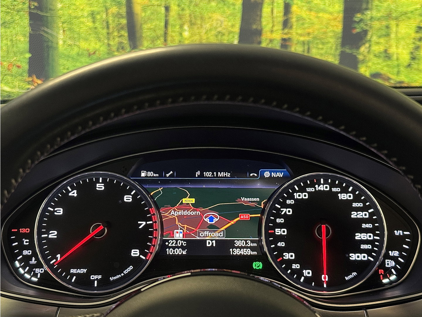 Audi A6 Avant 1.8 TFSI ultra Advance Sport | Panoramadak | Afn. Trekhaak | Apple Carplay / Android Auto | Cruise Control | Leder | LED | Parkeersensoren | All season Banden | 19'' Lichtmetaal | Parkeersensoren |