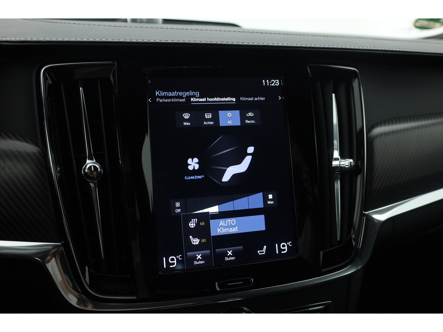 Volvo V90 2.0 T5 R-Design Polestar | Rijklaar | Bowers & Wilkins | Trekhaak | Standkachel | Head-up | 360 camera | 4x stoel + stuurverwarming |