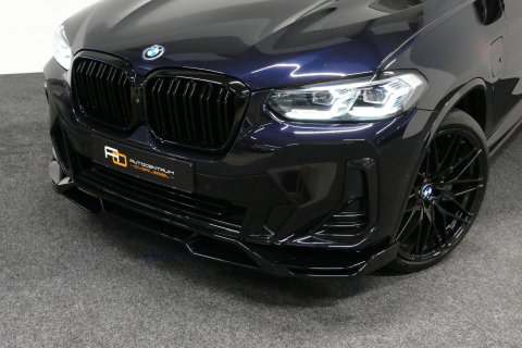 BMW X3 xDrive30e M Sport / Maxton Design Bodykit V.2 / Panoramadak / Elektr. verstelbare voorstoelen + memory / Ambienteverlichting / HUD / Stoelverwarming V + A / Apple Carplay - Android Auto / Rondomzichtcamera / 21'' LMV / Stuurwielverwarming / Cruise Control